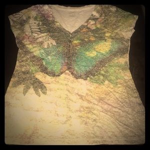 Express V-Neck T-Shirt